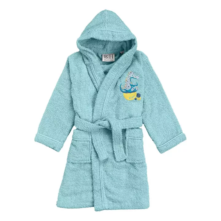 Beauty Home Μπουρνούζι βρεφικό-παιδικό Art 5418 2-3 ετών Σιελ