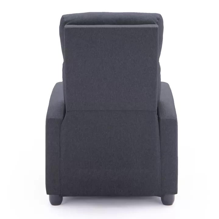 ARMCHAIR WITH PUSH-BACK RELAX MECHANISM DROSEN HM3299.01 GREY FABRIC 68.5x86x100Hcm.