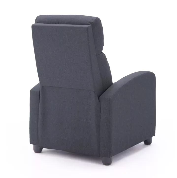 ARMCHAIR WITH PUSH-BACK RELAX MECHANISM DROSEN HM3299.01 GREY FABRIC 68.5x86x100Hcm.