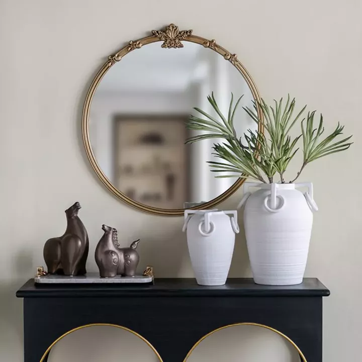 Artekko Candia Μπρονζέ Κεραμικό Διακοσμητικό Άλογο (21x10.5x29)cm