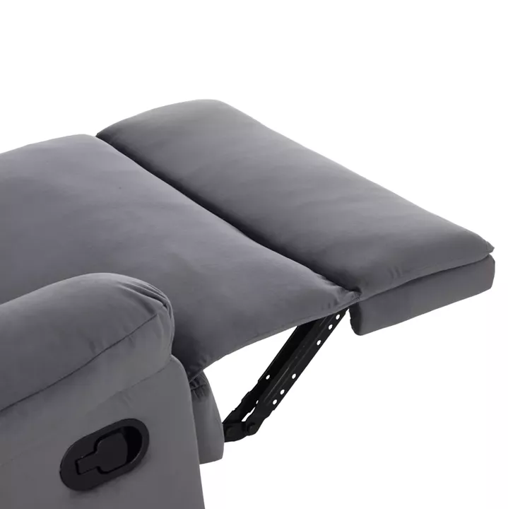 ΠΟΛΥΘΡΟΝΑ RELAX BRAYLEN HM3298.01 ΓΚΡΙ ΒΕΛΟΥΔΟ 85x90x95Υεκ.