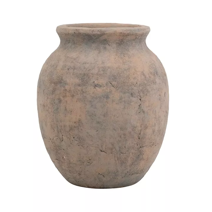 Artekko Antique Βάζο από Τερακότα (27x27x33)cm
