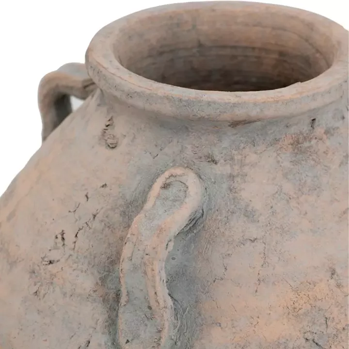 Artekko Antique Βάζο από Τερακότα (25x25x22.5)cm