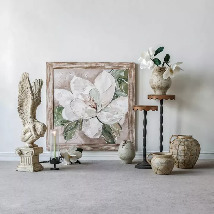 Artekko Antique Κεραμικό Βάζο σε Καφέ Αποχρώσεις (32x31.5x33)cm