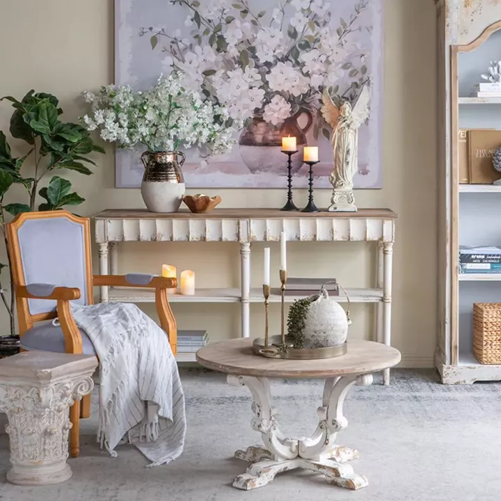 Artekko Antique Κεραμικό Βάζο σε Μπεζ Αποχρώση (24.2x24.2x31.5)cm