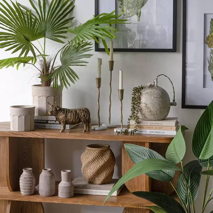 Artekko Antique Κεραμικό Βάζο σε Μπεζ Αποχρώση (24.2x24.2x31.5)cm