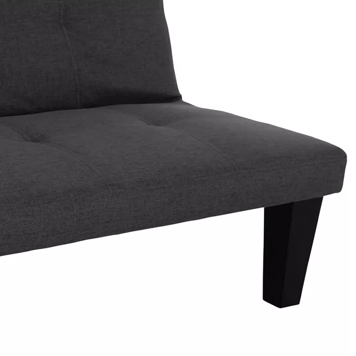 ΚΑΝΑΠΕΣ ΚΡΕΒΑΤΙ 2-ΘΕΣΙΟΣ KORO HM3304.01 ΓΚΡΙ PU ΔΕΡΜΑ 165x75x64Υεκ