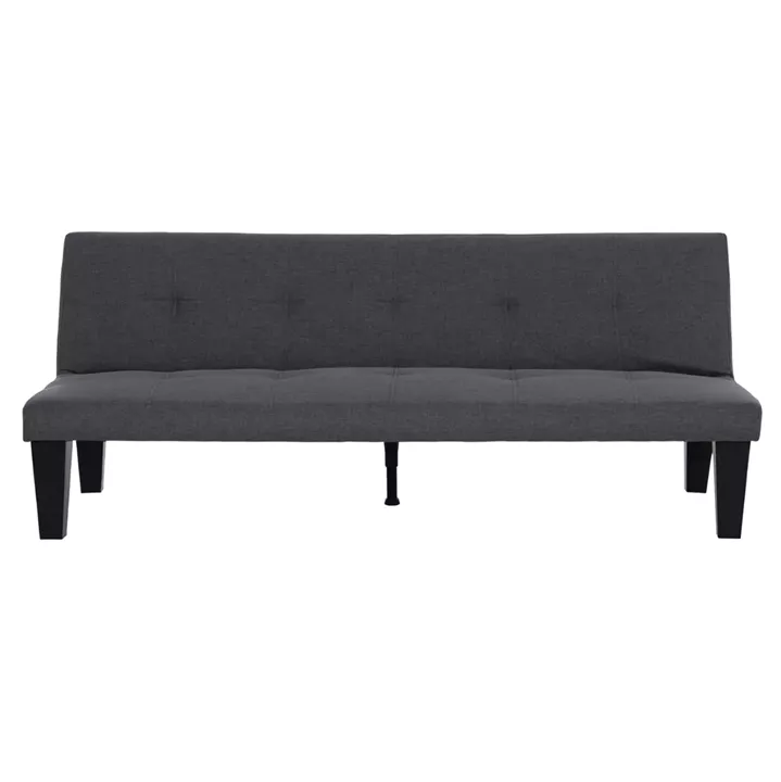 ΚΑΝΑΠΕΣ ΚΡΕΒΑΤΙ 2-ΘΕΣΙΟΣ KORO HM3304.01 ΓΚΡΙ PU ΔΕΡΜΑ 165x75x64Υεκ