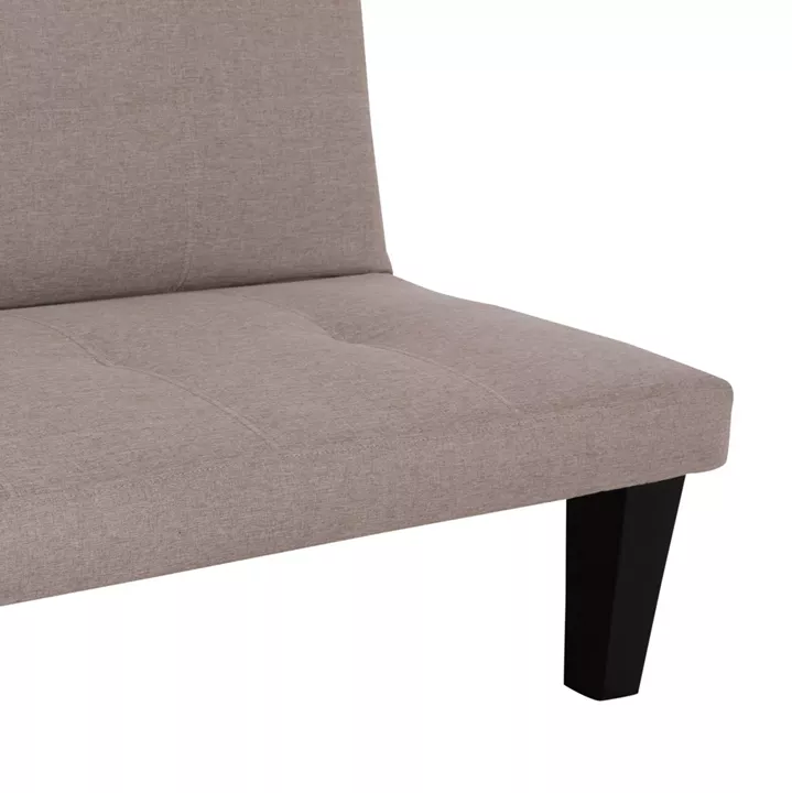 ΚΑΝΑΠΕΣ ΚΡΕΒΑΤΙ 2-ΘΕΣΙΟΣ KORO HM3304.04 ΜΠΕΖ PU ΔΕΡΜΑ 165x75x64Υεκ