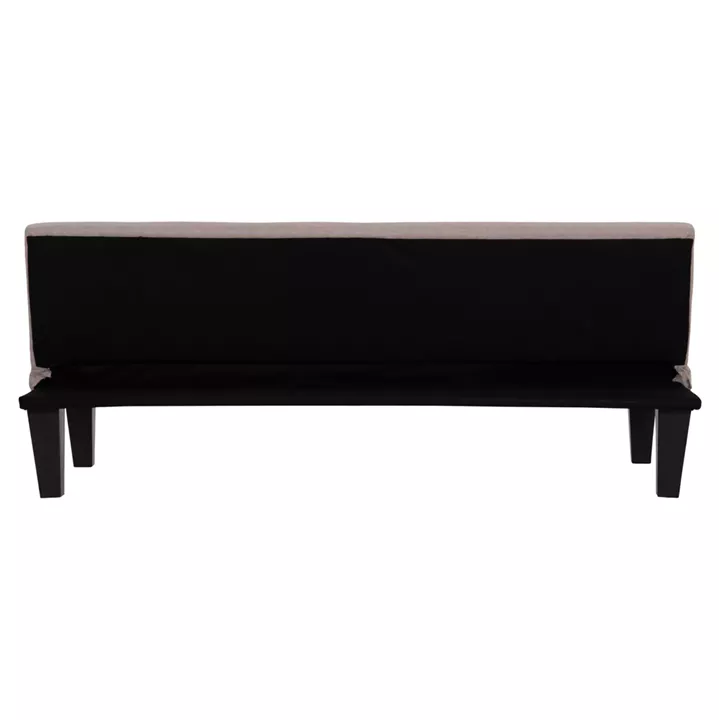 ΚΑΝΑΠΕΣ ΚΡΕΒΑΤΙ 2-ΘΕΣΙΟΣ KORO HM3304.04 ΜΠΕΖ PU ΔΕΡΜΑ 165x75x64Υεκ