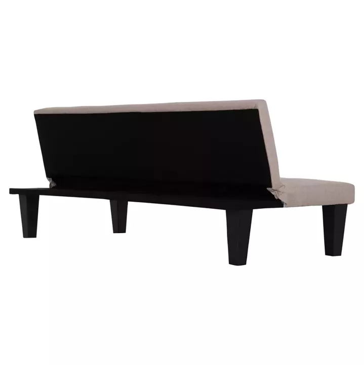 ΚΑΝΑΠΕΣ ΚΡΕΒΑΤΙ 2-ΘΕΣΙΟΣ KORO HM3304.04 ΜΠΕΖ PU ΔΕΡΜΑ 165x75x64Υεκ