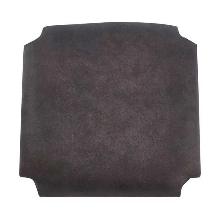 ΤΑΠΕΤΣΑΡΙΑ Σκαμπό Καφενείου, Ύφασμα Suede Ανθρακί