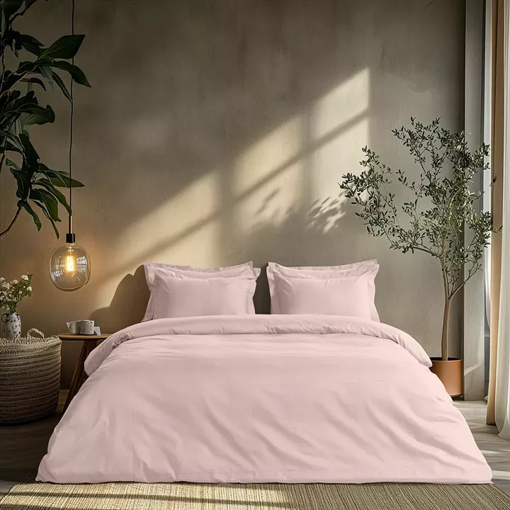 Beauty Home Σετ παπλωματοθήκη υπέρδιπλη Art 1700 Harmony 230x250 Ροζ