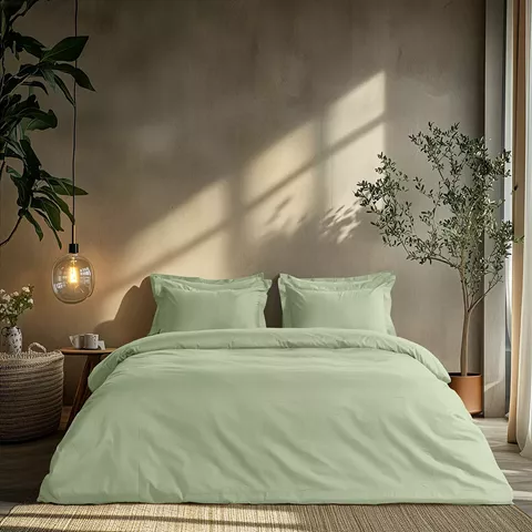 Beauty Home Σετ σεντόνια υπέρδιπλα με λάστιχο Art 1700 Harmony 170x200+30 Βεραμάν