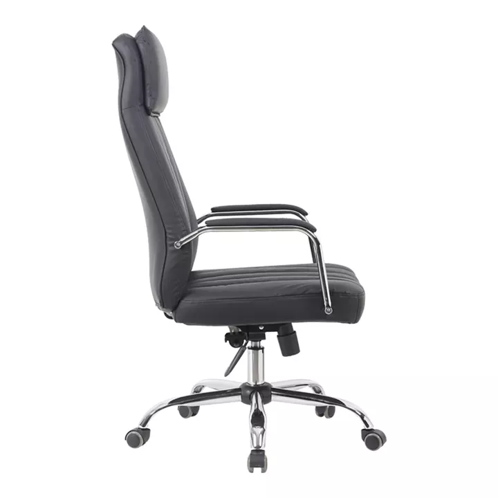 Καρέκλα γραφείου διευθυντή Morales pakoworld pu μαύρο 60x70x118-124εκ