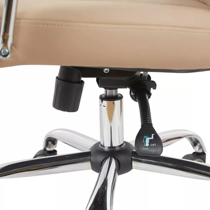 Καρέκλα γραφείου διευθυντή Morales pakoworld pu cappuccino 60x70x118-124εκ