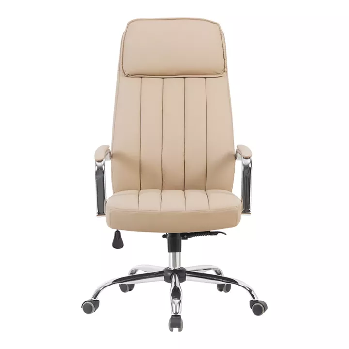 Καρέκλα γραφείου διευθυντή Morales pakoworld pu cappuccino 60x70x118-124εκ