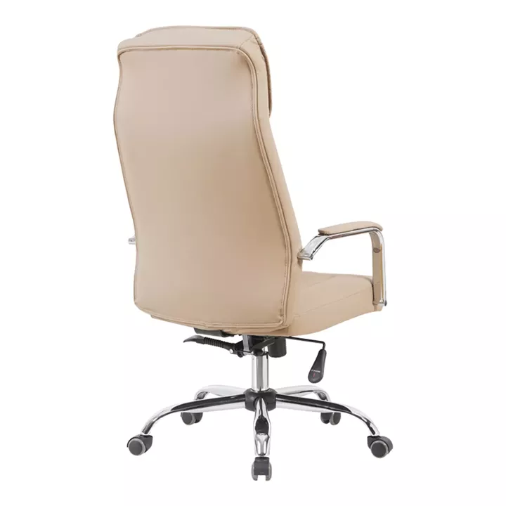 Καρέκλα γραφείου διευθυντή Morales pakoworld pu cappuccino 60x70x118-124εκ