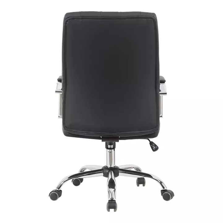 Καρέκλα γραφείου διευθυντή Mido pakoworld pu μαύρο 58x71x100-106εκ