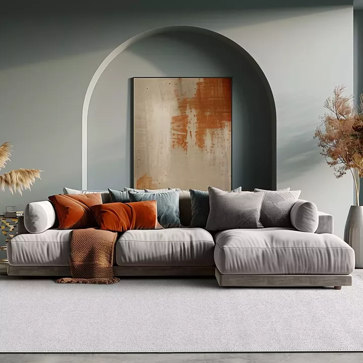 Beauty Home Πατάκι Rustic Art 9331 67x210 Λευκό