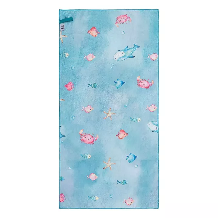 Beauty Home Πετσέτα θαλάσσης διπλής όψης παιδική Microfiber Αrt 2269 Βεραμάν
