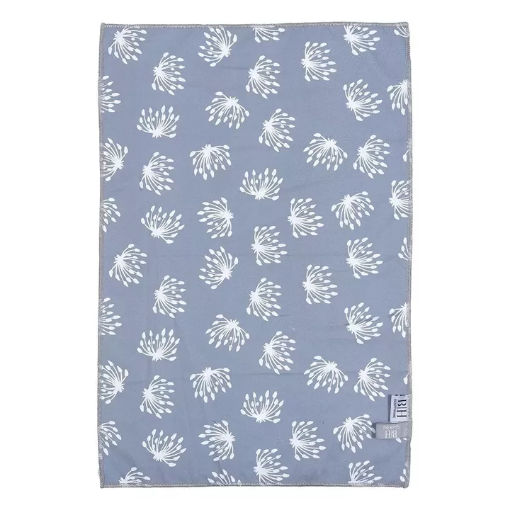 Beauty Home Πετσέτα κουζίνας διπλής όψης Microfiber Art 8654 40x60 Γκρι