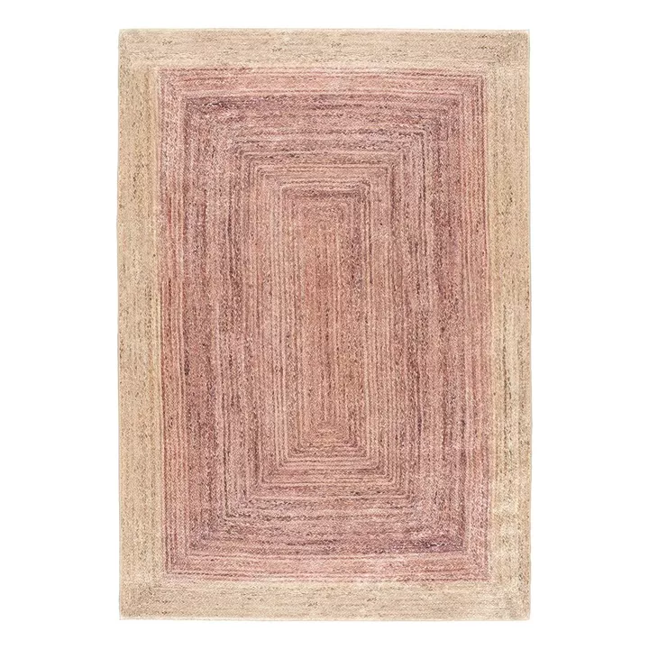 Beauty Home Πατάκι Tropic Art 9139 65x150 Μπεζ,Ροζ