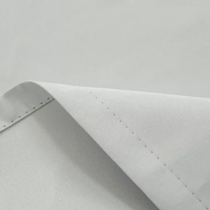 Beauty Home Κουρτίνα Full Blackout σκίασης με 8 κρίκους Soft Art 8391 Ice-Ecru 140x270 Πάγου