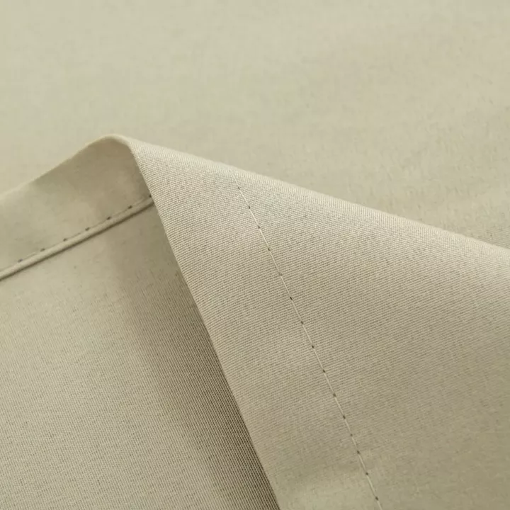 Beauty Home Κουρτίνα Full Blackout σκίασης με 8 κρίκους Soft Art 8391 Beige 140x270 Άμμου