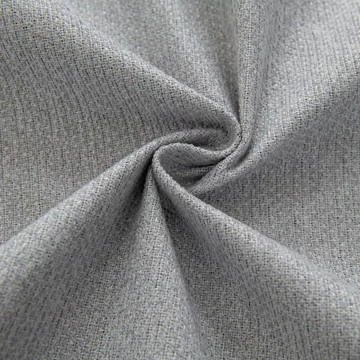 Beauty Home Κουρτίνα Full Blackout σκίασης με 8 κρίκους Elite Art 8392 Light Grey-Νο3 140x270 Ασημί