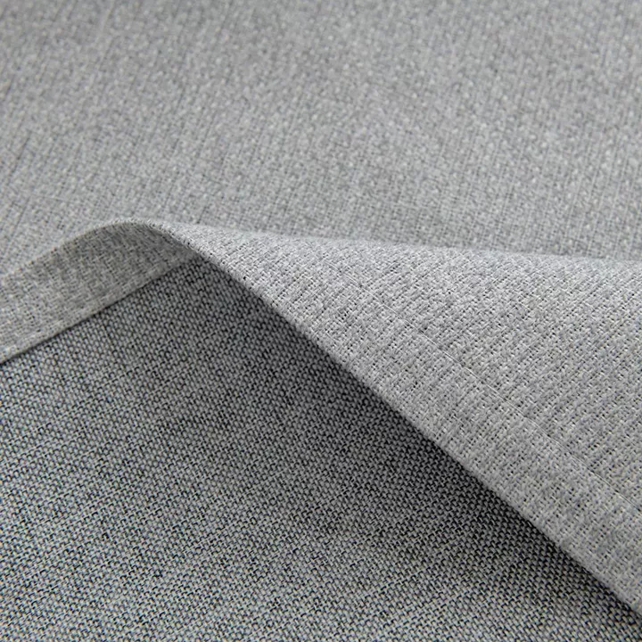 Beauty Home Κουρτίνα Full Blackout σκίασης με 8 κρίκους Elite Art 8392 Light Grey-Νο3 140x270 Ασημί