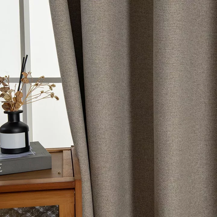 Beauty Home Κουρτίνα Full Blackout σκίασης με 8 κρίκους Elite Art 8392 Beige-Νο5 140x270 Μπεζ