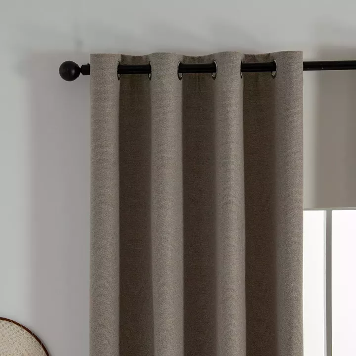 Beauty Home Κουρτίνα Full Blackout σκίασης με 8 κρίκους Elite Art 8392 Beige-Νο5 140x270 Μπεζ