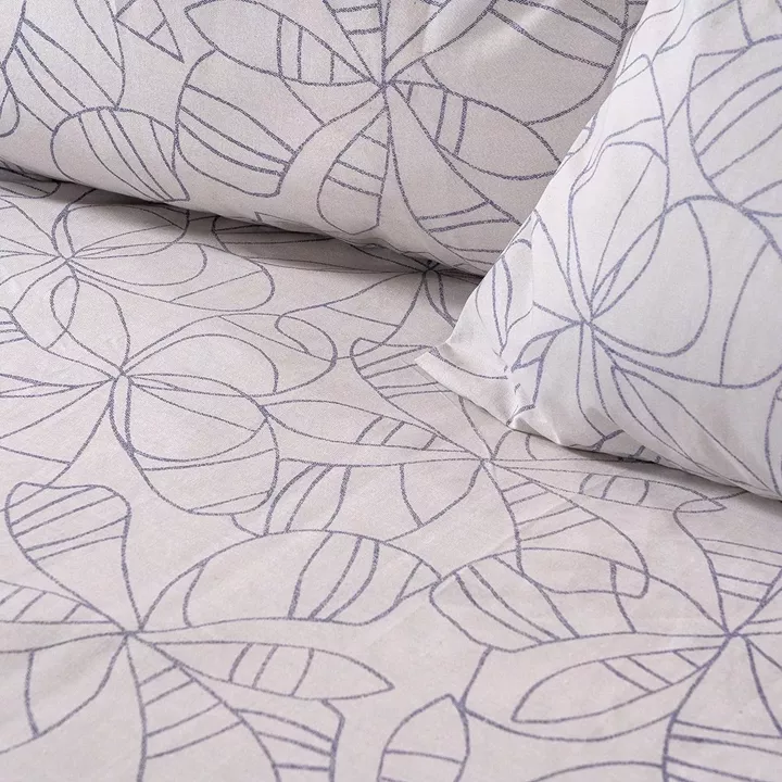 Beauty Home Σετ σεντόνια υπέρδιπλα με λάστιχο Odet Art 12250 170x200+30 Μπεζ