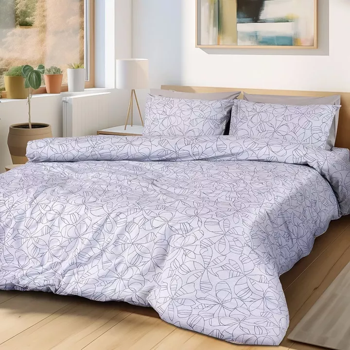 Beauty Home Ζεύγος μαξιλαροθήκες Adela Art 12251 52x72 Γκρι