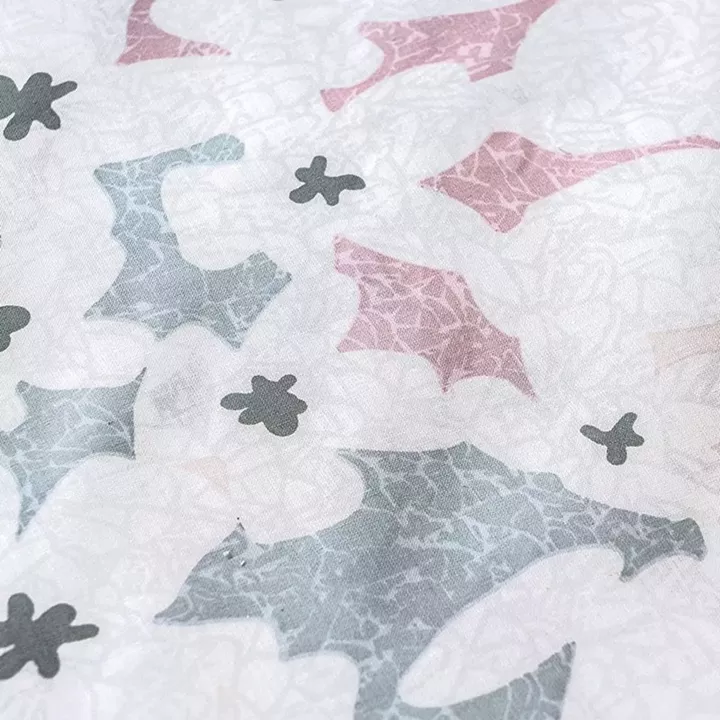 Beauty Home Σετ σεντόνια μονά με λάστιχο Ninet Art 12252 100x200+30 Γκρι,Ροζ