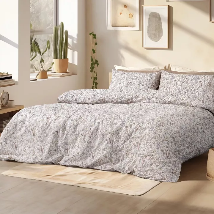 Beauty Home Ζεύγος μαξιλαροθήκες Sienna Art 12254 52x72 Μπεζ