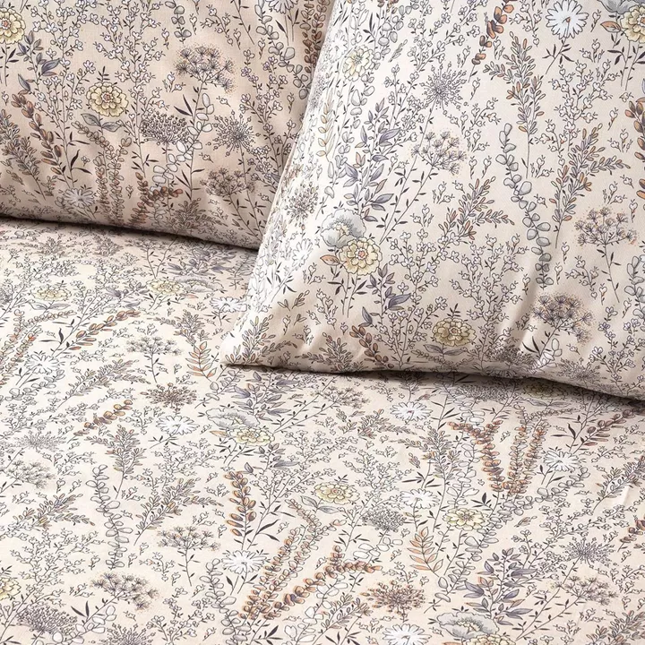 Beauty Home Σετ σεντόνια υπέρδιπλα με λάστιχο Sienna Art 12254 170x200+30 Μπεζ