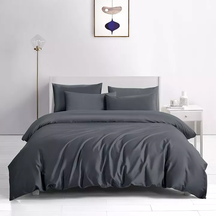 Beauty Home Σετ σεντόνια υπέρδιπλα Bamboo 300tc Art 12350 Midnight Charm 250x275 Ανθρακί