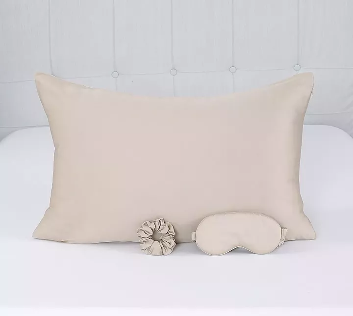 Beauty Home Σετ ομορφιάς ύπνου 3τμχ Art 7008 100% Tencel - Μπεζ