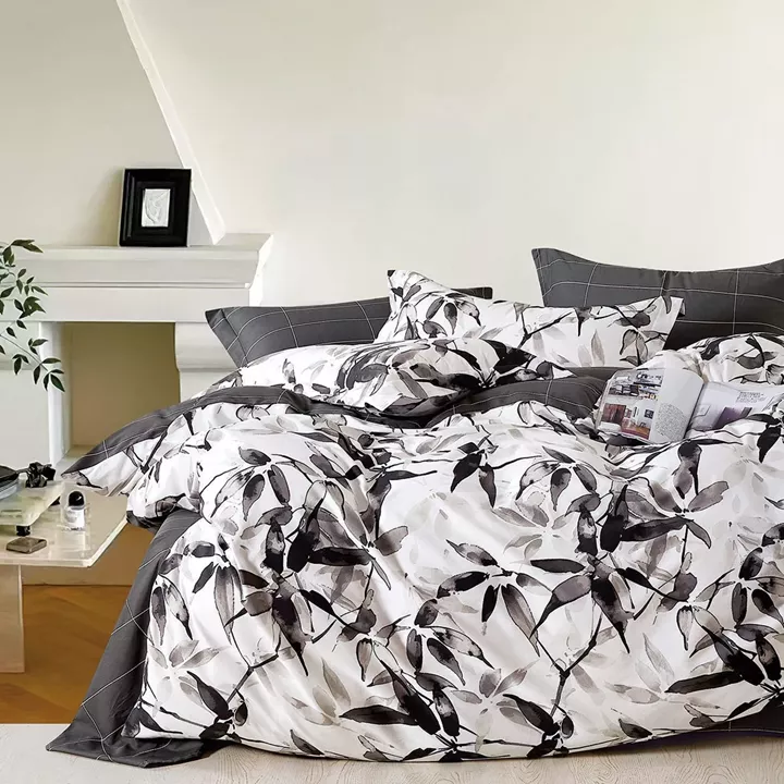 Beauty Home Σετ κουβερλί υπέρδιπλο Art 12285 Arabella 220x240 Γκρι