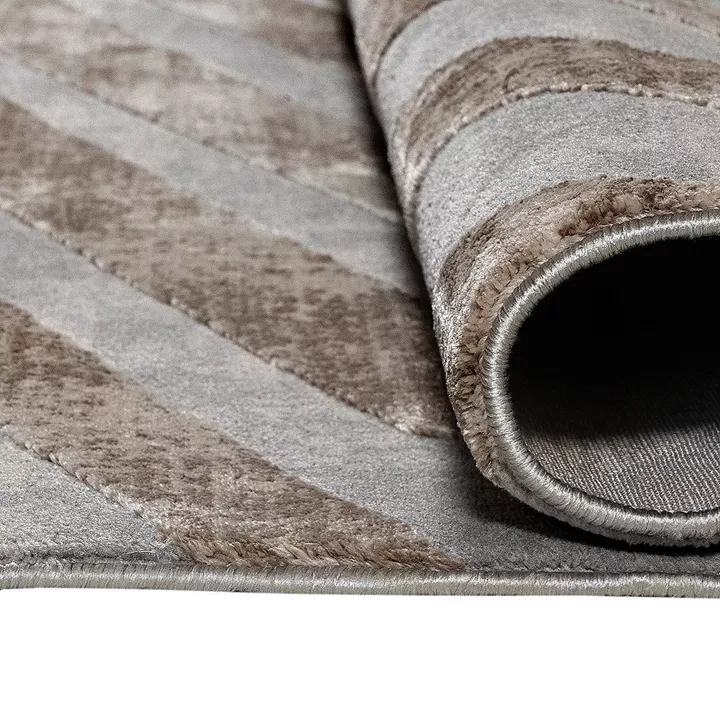 Beauty Home Διάδρομος με το μέτρο Zenia Art 9439 67cm Μπεζ,Γκρι