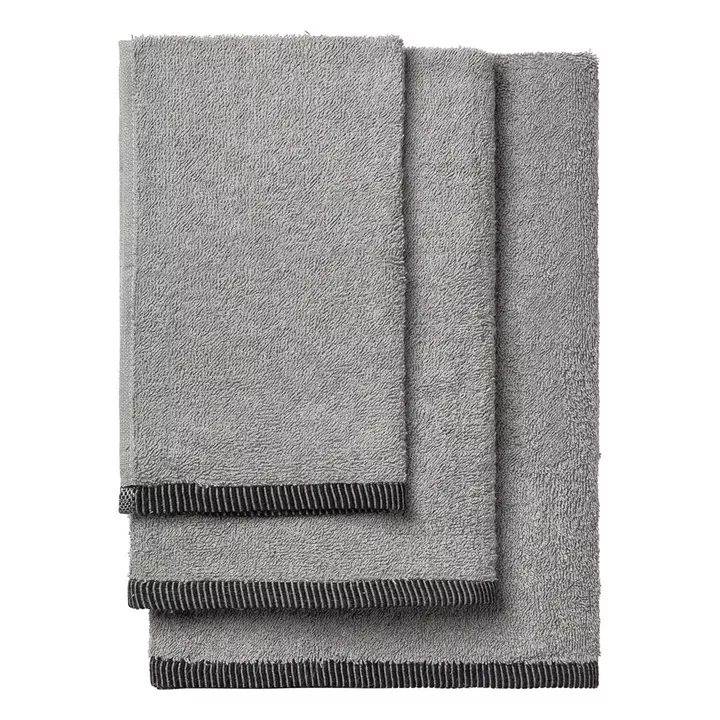 Beauty Home Σετ πετσέτες Art 3451 Σετ 3τμχ Γκρι