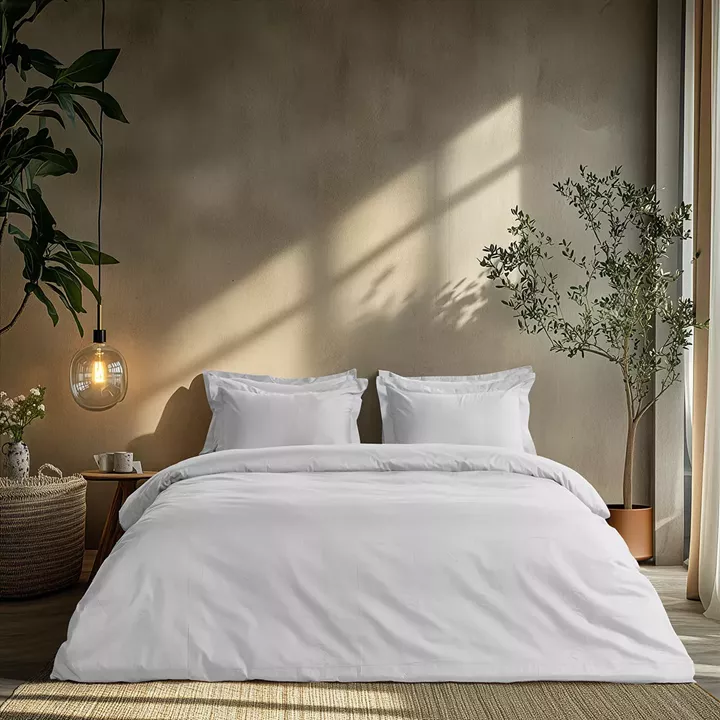 Beauty Home Σετ σεντόνια μονά Art 1700 Harmony 170x270 Λευκό