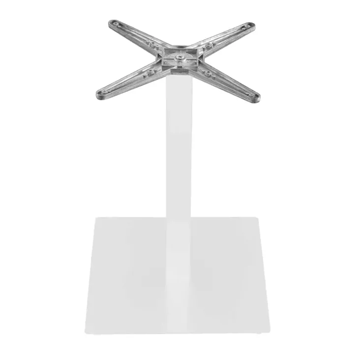 Βάση τραπεζιού Thonor pakoworld μεταλλική σε λευκή απόχρωση 48x48x73εκ