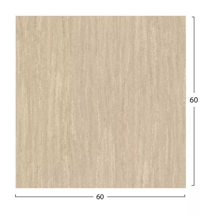 ΕΠΙΦΑΝΕΙΑ ΤΡΑΠΕΖΙΟΥ HPL ΤΕΤΡΑΓΩΝΗ HM5837.35 TRAVERTINE 60x60εκ.