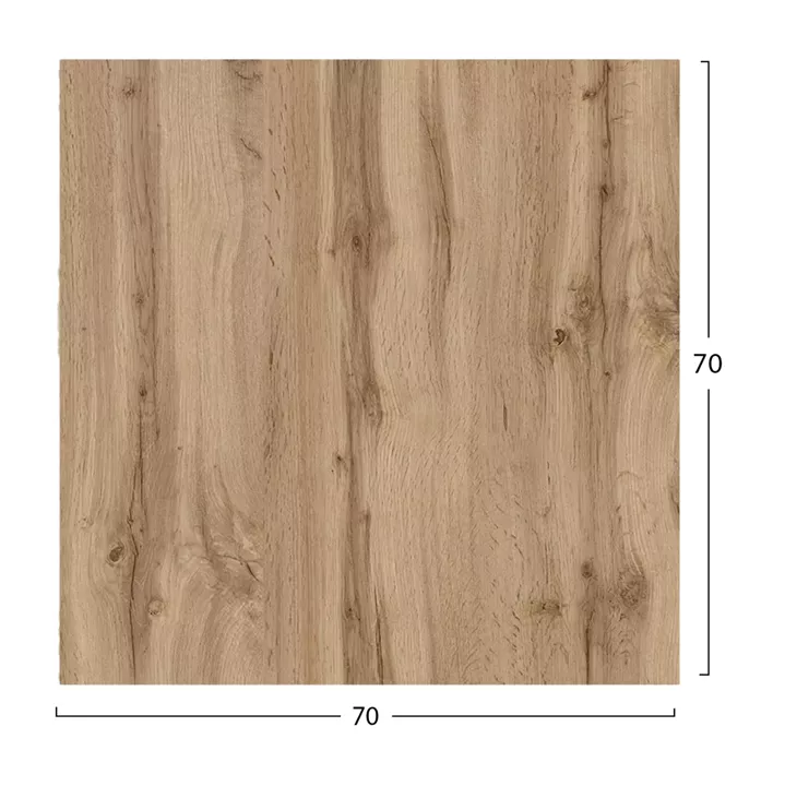ΕΠΙΦΑΝΕΙΑ ΤΡΑΠΕΖΙΟΥ HPL ΤΕΤΡΑΓΩΝΗ HM5838.36 SONAMA OAK 70x70εκ.