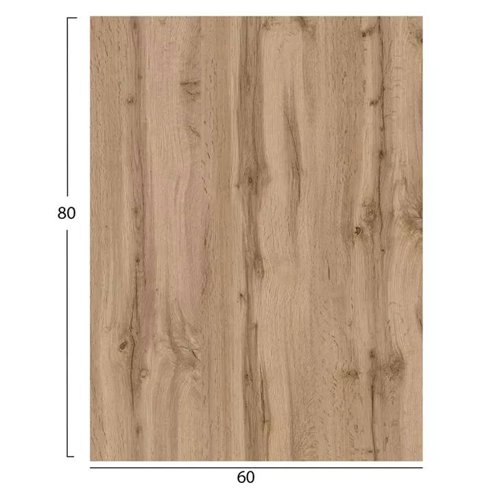 ΕΠΙΦΑΝΕΙΑ ΤΡΑΠΕΖΙΟΥ HPL ΟΡΘΟΓΩΝΙΑ HM6350.36 SONAMA OAK 60x80εκ.