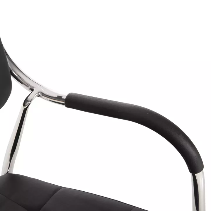 Conference office chair OBERON HM1018.01 Black PU 51x52x86Ηcm