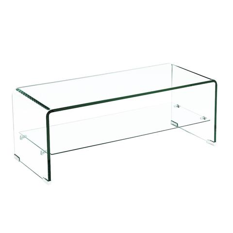 GLASSER Τραπεζάκι Σαλονιού Καθιστικού  Ράφι 12/8mm